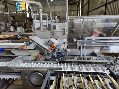 Encartuchadeira horizontal Fabrima IWK CPR Cartopac retrofit