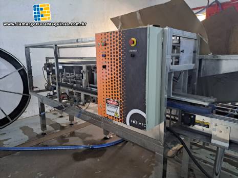 Posicionador de frascos garrafas Posimec 9.000 frascos por hora