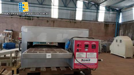 Forno de esteira para pizza e esfirra Tupasy