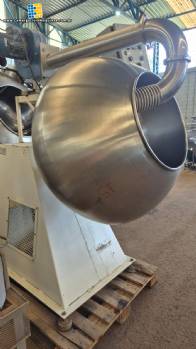 Drageadeira lisa em inox com insuflador de ar quente Apitec 300 litros