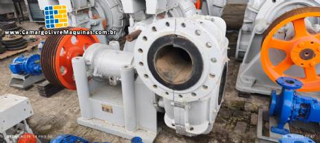Bomba centrfuga para polpas abrasivas aplicaes pesadas Goulds Pumps
