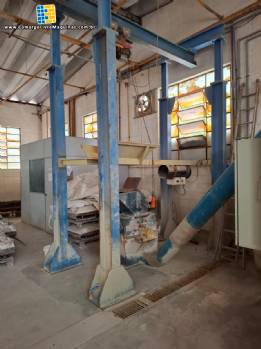 Moinho de martelos embaladora ensacadeira big bag Fcil System 2 toneladas