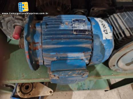 Motor de indu��o trif�sico WEG 7,5 CV 3500 rpm