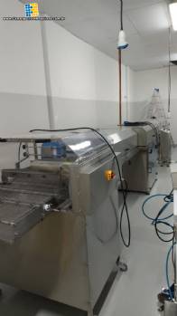 T�nel de resfriamento para chocolate com cobrideira 200kg Vonin