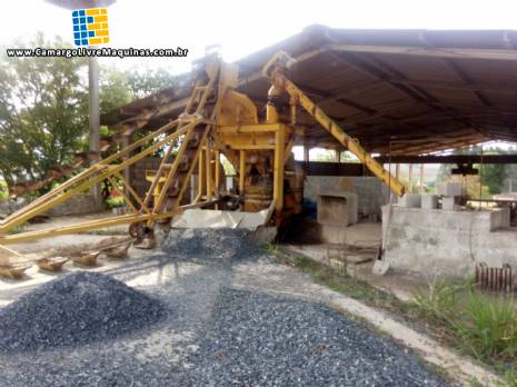 Linha para pe�as pr� moldadas em concreto