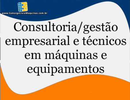 T�cnico / Consultoria em m�quinas de embalagens, dosadoras e recravadeiras