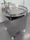 Mesa girat�ria em inox para frascos garrafas