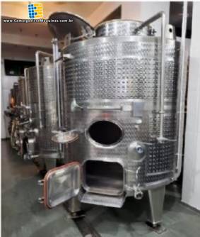 Tanque para fermenta��o de vinho bebidas 5.000 L Tersainox