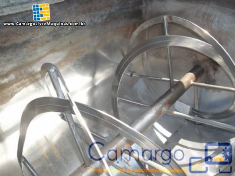 Misturador para p�s ribbon blender 400 L