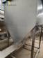 Silo de armazenamento ensacadeira em inox com rosca transportadora sa�da 2000 litros