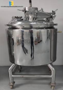 Tanque reator em a�o inox e agita��o 200 L