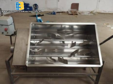 Misturador de ps em inox Seleto Industrial 200 kg