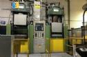 Prensa dupla para vulcaniza��o de pe�as t�cnicas de borracha TUNG YU 350 toneladas