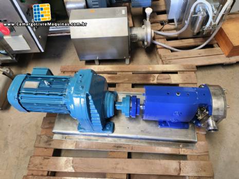 Bomba de l�bulos inox 316 Alfa Laval ano 2017 SRU 4