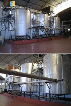 Tacho tanque para saponifica��o 50.000 litros