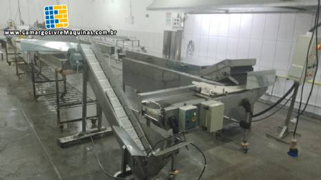 Linha para fabrica��o de canudos canudinhos de massa frito para rechear Toshiro Braslaer