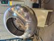 Drageadeira tangerina em inox 200 litros