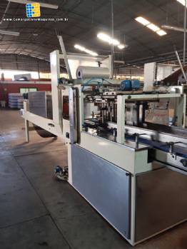 Enfardadeira autom�tica para garrafas e frascos Rodighero