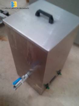 Tanque derretedor de chocolate em a�o inox