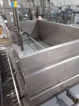 Tanque isolado em a�o inox para fabrica��o de queijos leite latic�nio BB Inox 3500 litros
