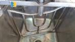 Tacho misturador em inox de 80 litros com sistema de aquecimento