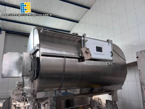Linha cont�nua para produ��o de queijo minas frescal 2.000 litros