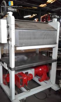 Laminadora laminador de massa com cilindro em ao inox