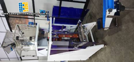 Empacotadora embaladora autom�tica dosadora e pesadora para produtos em p� JHM