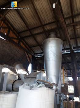 Secador leito fluidizado para pl�sticos