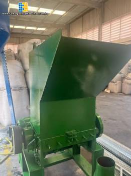 Moinho de facas rotativa para reciclagem PP, PET, PS, ABS, borracha 25 CV