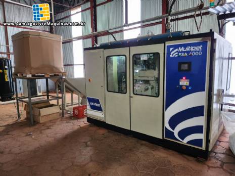 Sopradora autom�tica para garrafas PET MultiPet