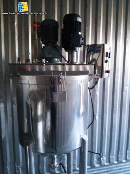 Tanque de emuls�o em a�o inox MMC