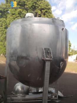 Tanque em a�o inox 4.000 litros