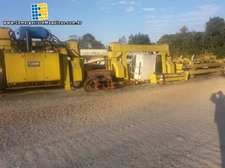 P�rtico sobre pneus CSM para 20 toneladas