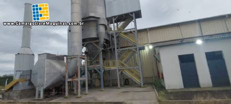 Spray Dryer secador com atomizador  em a�o inox Termopros com sa�da de produto de 1.900 kg por hora