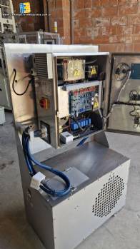 Seladora de tampas por indu��o autom�tica em inox para potes frascos 2019 GRC