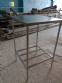 Mesa em a�o inox 800 mm x 800 mm