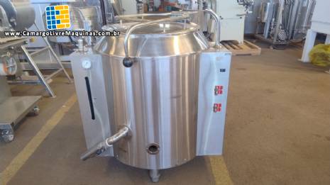 Caldeir�o a g�s capacidade 100 litros A�os Macom