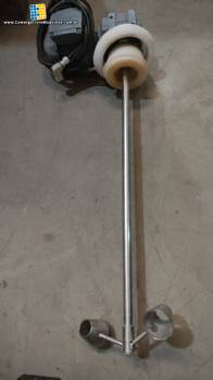 Agitador dispersor misturador em inox 316 para tanques