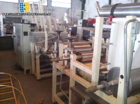 Linha para fabrica��o de barras de cereais Rotia