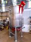 Tanque cozinhador encamisado em inox a vapor 1800 litros