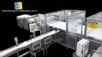 Sistema de distribuio, faseamento e alimentao de embaladoras Cavanna