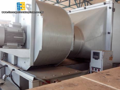 T�nel de resfriamento industrial Bosch