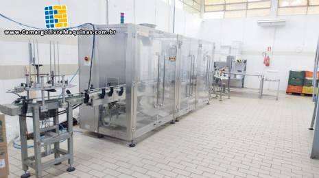 Seladora e tampadora copos potes autom�tica Masipack