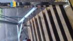Misturador em V para p�s e granulados 100 litros em a�o inox