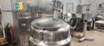 Tanque de agitao misturador  encamisado aquecido em inox 170 litros cowles