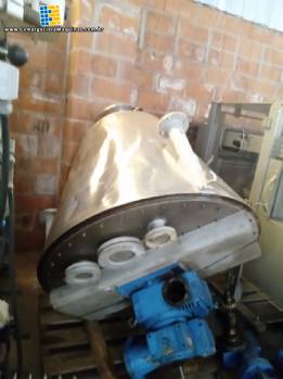 Misturador c�nico vertical nauta encamisado conimix cone dryer Semco