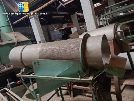 Temperador rotativo tubular em ao inox