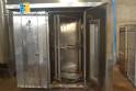 Forno rotativo a g�s em a�o inox Hypolito