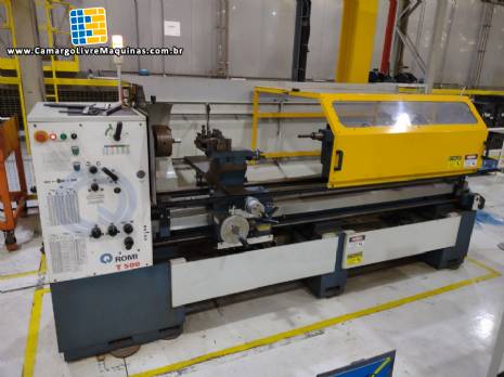 Torno mecnico para usinagem T500 Romi